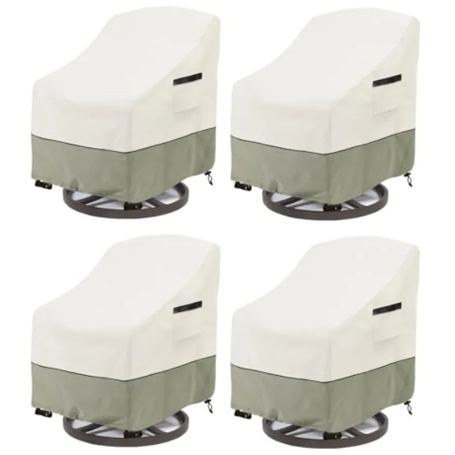 

Patio Swivel Chair Cover 4 PkWaterof Heavy Du Outdoor Chair Covers Outdoor Swivel Chair Cover for Patio Furnie Covers 30 W x 34