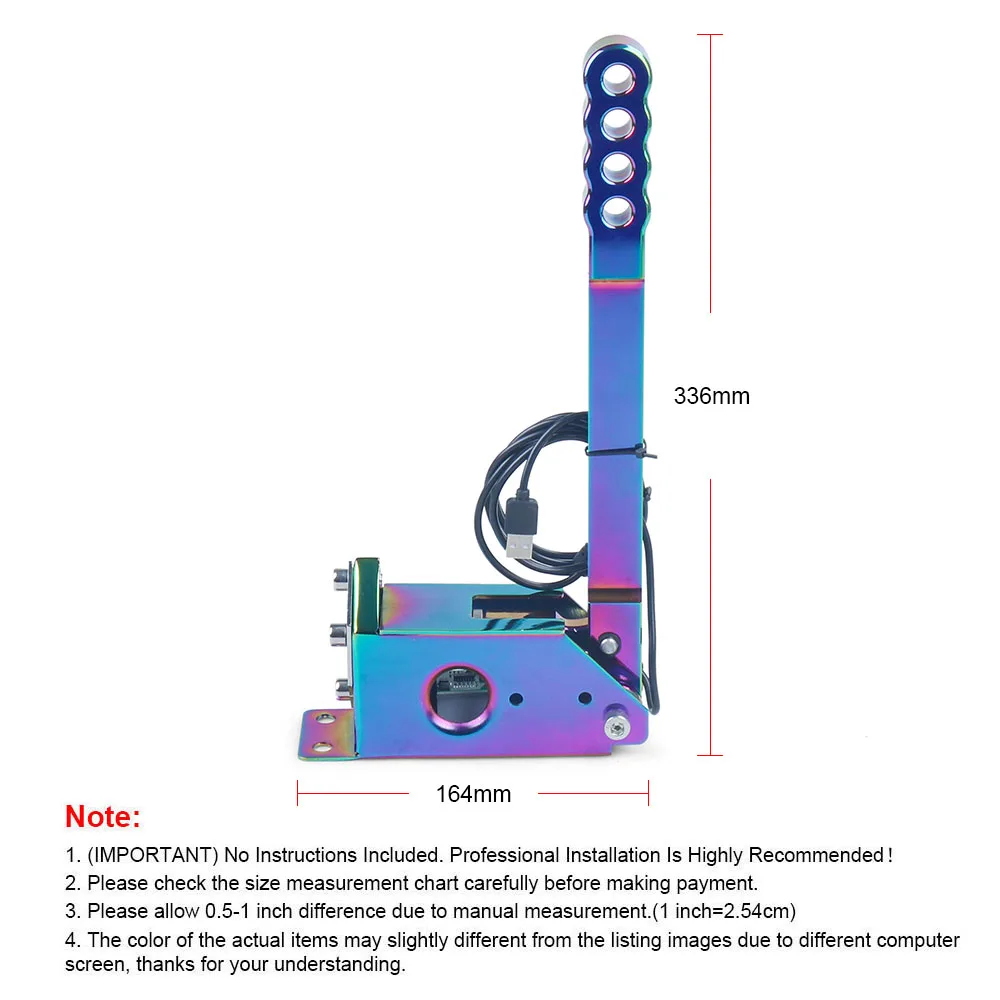 PC 14 Bit SIM Handbrake Clamp USB For Logitech Racing Games G25/G27/G29/T300/T500 For Assetto corsa/Dirty 2.0/Dirty4.0