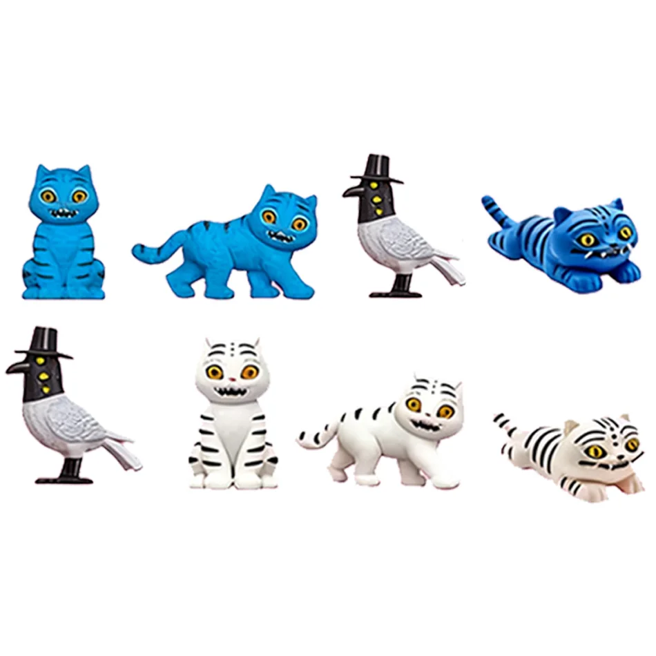 アニメ Kpop デモンハンターズ ブラインドボックス フィギュア モデル おもちゃ - 漫画ゲーム デスクデコレーション コレクション 子供向け - 完璧なギフト