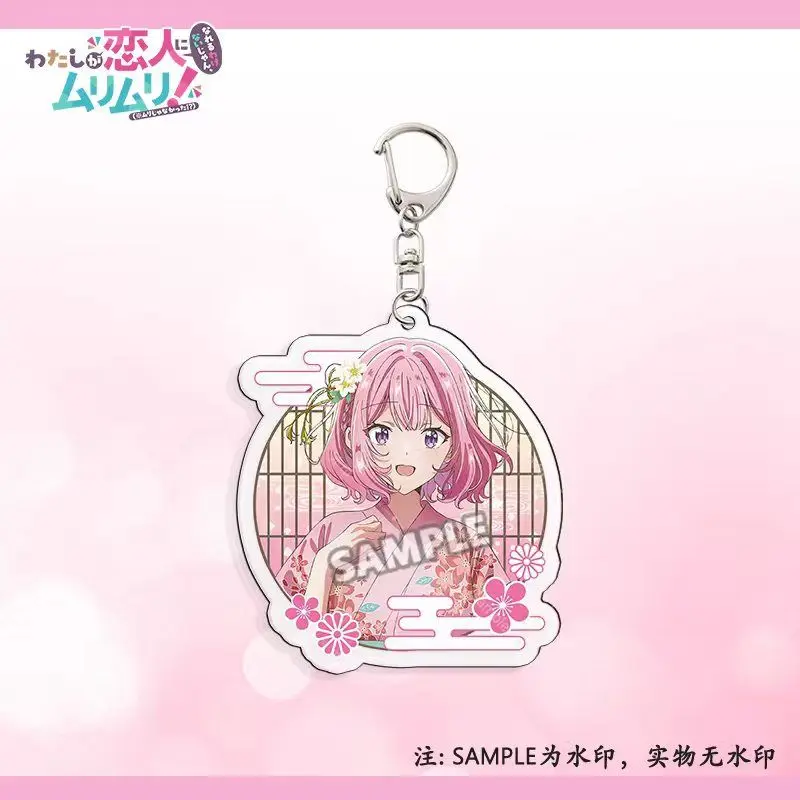 5 Buah Gantungan Kunci Akrilik Anime Amaori Renako Ōzuka Mai, Aksesoris Tas, Liontin Hadiah, Gantungan Tas Ransel Lucu, Gantungan Kunci, Hadiah Natal