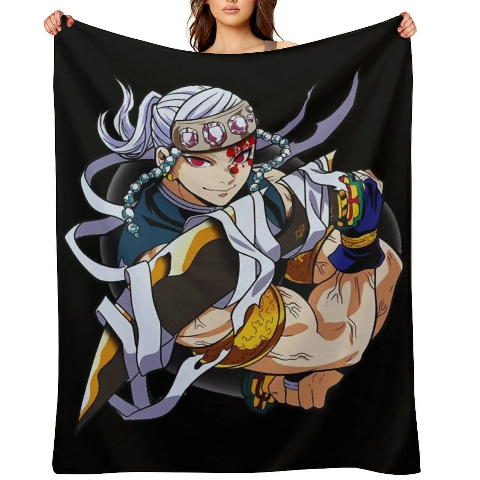 

tengen T-Shirt Throw Blanket halloween warm winter Blankets For Sofas For Baby Blankets