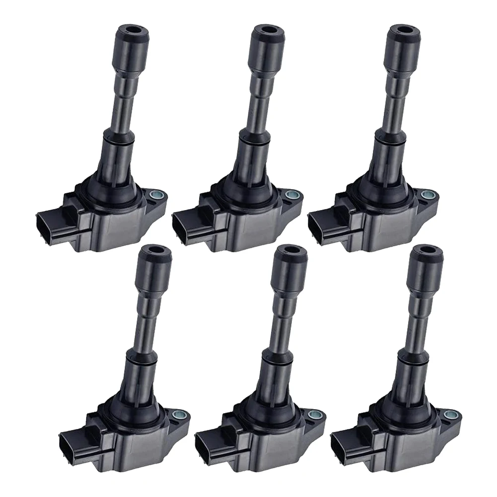 

Ignition Coil Pack Set Of 6 For Nissan 370Z Infiniti G37 M37 Q50 Q60 Q70 QX50 QX70 V6 3.7L 5.0L 5.6L 22448-EY00A UF-617-T61C