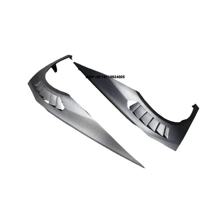 

Vorstein Style Dry Carbon Matte Carbon Fiber Front Fender for Lambo Huracan LP610 LP580 EVO Performante Fender 2014-2018