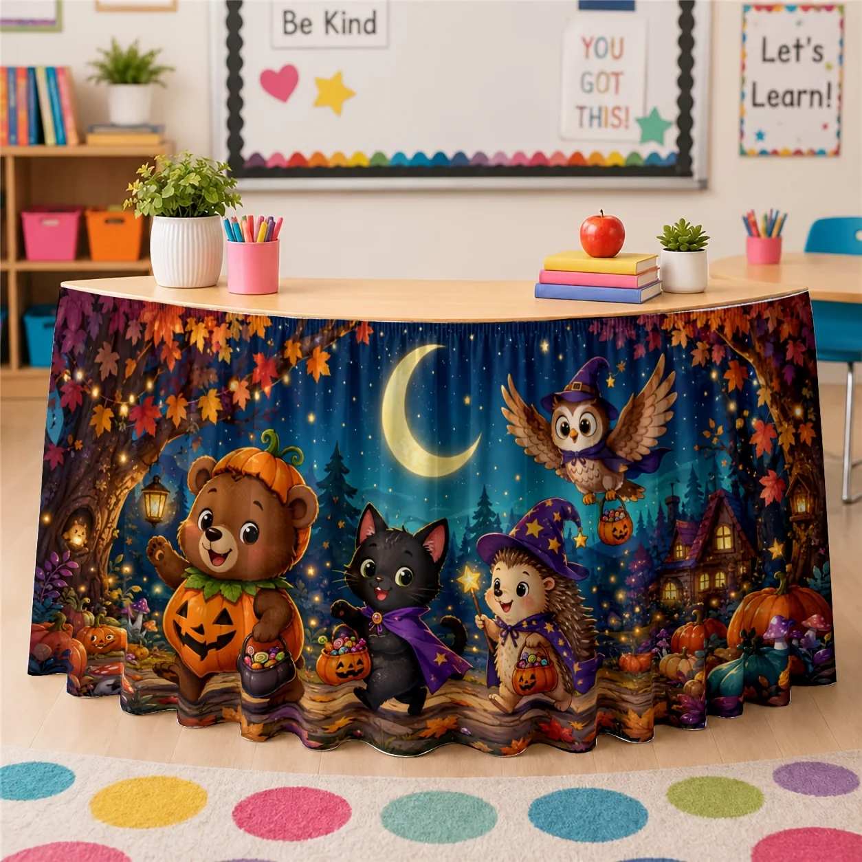 Suitable for birthday indoor and outdoor holiday party decoration with various-sized table setting arrangements
