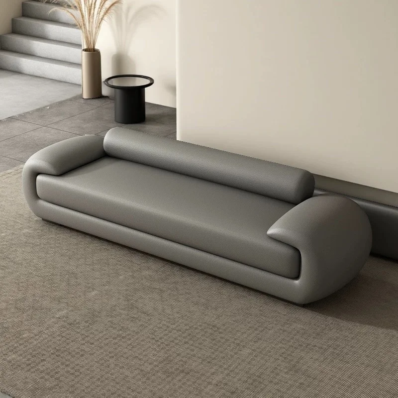 &c Modern Indoor Leather Stool Bed End Bench Seat Design Customized Living Room Furniture Top Grade Long Ottoman Bench