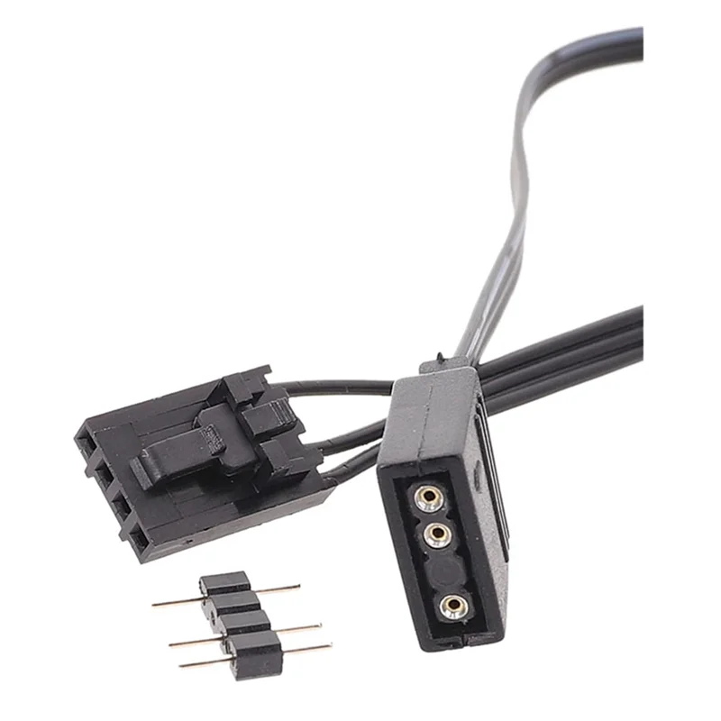 6X para Corsair 4PIN RGB a estándar ARGB 3 pines 5V adaptador conector RGB Cable 25Cm-Y18A