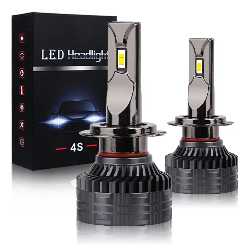 

H7 Car Headlamp Bulbs 150W 6000K 2pcs 9005 9006 H11 H4 H8 H9 White LED Headlight Bulbs Auto Accessories