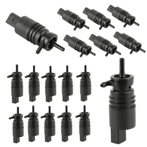 Motor del chorro de agua del limpiaparabrisas de la bomba del limpiaparabrisas del coche con la arandela de goma 67128362154 Accesorios modificados para BMW E46 E38 E39 E60 E65