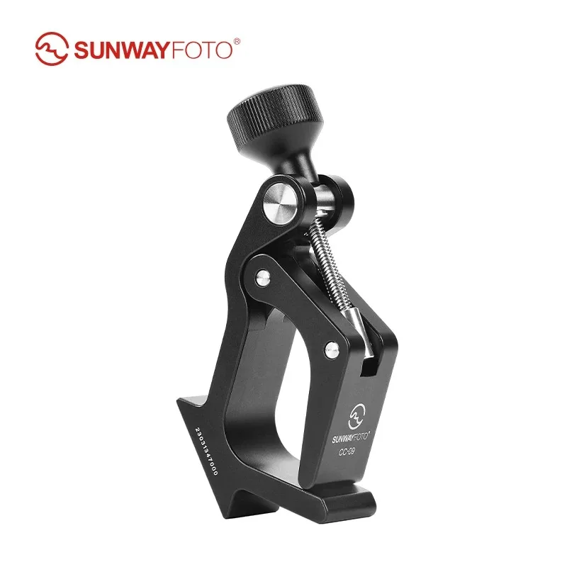 

SUNWAYFOTO Binocular Clamp Universal Binocular Tripod Adapter Super Clamp with Arca Swiss Plate, Compatible with All Tripods