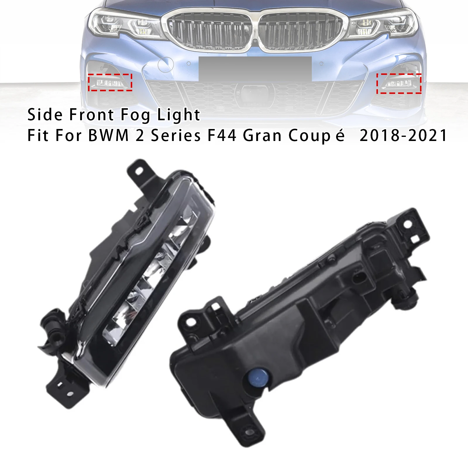 

Artudatech пара светодиодных противотуманных фар переднего бампера для BMW G20 G21 X1 F48 LCI F45 F46 63178089526 автомобильные аксессуары