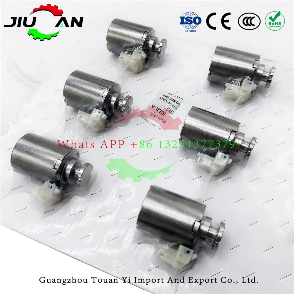 

Solenoid Kit 10R60 10R80 8Pcs Genuine New Automatic Transmission For Ford Raptor F150 Mustang Roadrunner Explorer 2.2