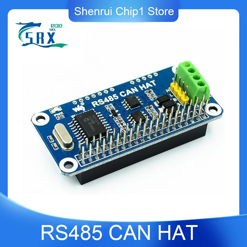 

Raspberry PI 3 Generation 3b Expansion Board RS485 CAN HAT Bus Module UART Interface Communication Module