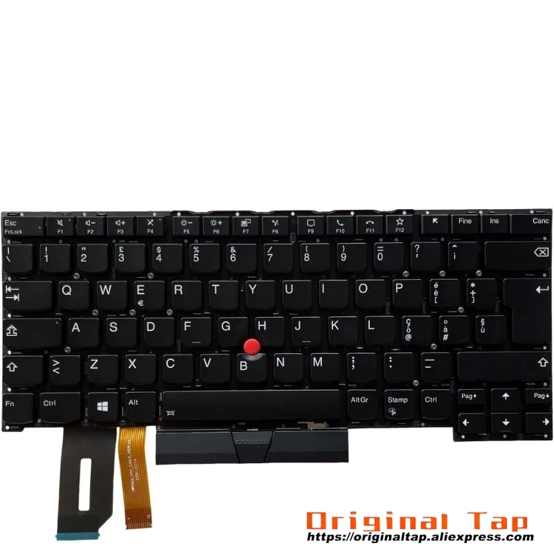 IT Italian Backlit Keyboard for Lenovo Thinkpad P1 Gen 3 X1 Extreme 3rd SN20W85548 SN20W85512