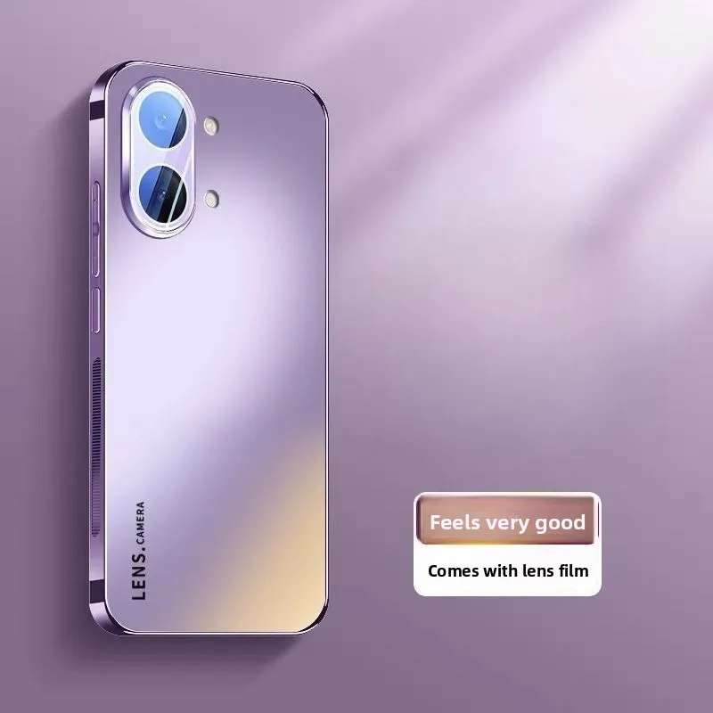 Capa de Luxo Fosca com Revestimento Acrílico para MI POCO X8 Pro Max Redmi Turbo5 Max, Sensação Agradável ao Toque, Proteção de Lente e Película