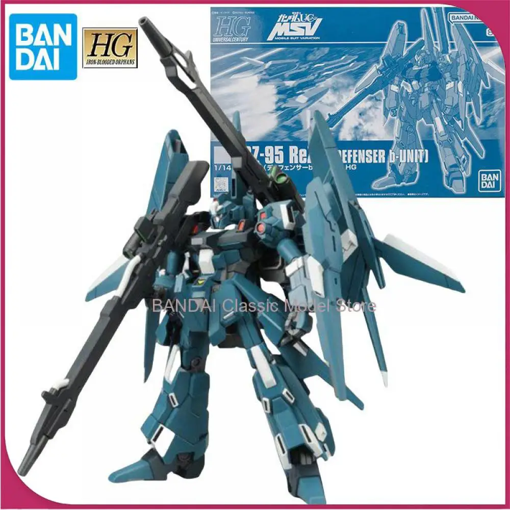 

Bandai Gundam Model Kit RGZ-95C ReZEL Type C Gundam Anime Figures Collection Gunpla Mobile Suit Toys for Boys Gifts