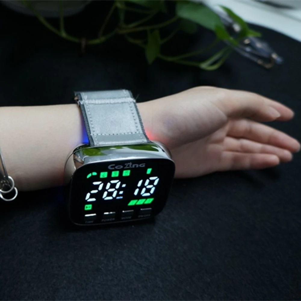 Wrist Watch Laser Acupuncture Simulator Red Light Laser Therapy Hypertension Medical Cold Laser Diabetic Watch