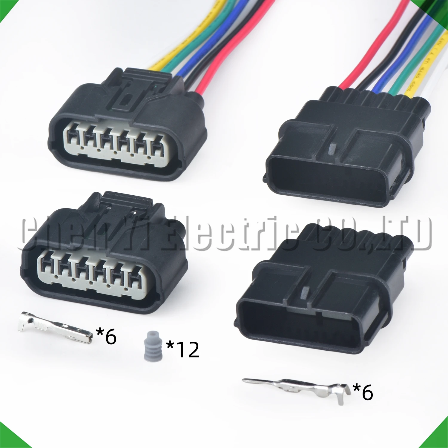 6 Pin Automotive Connectors Accelerator pedal power throttle valve controller Wire harness Plug 6188-0658 6189-1012 For Honda