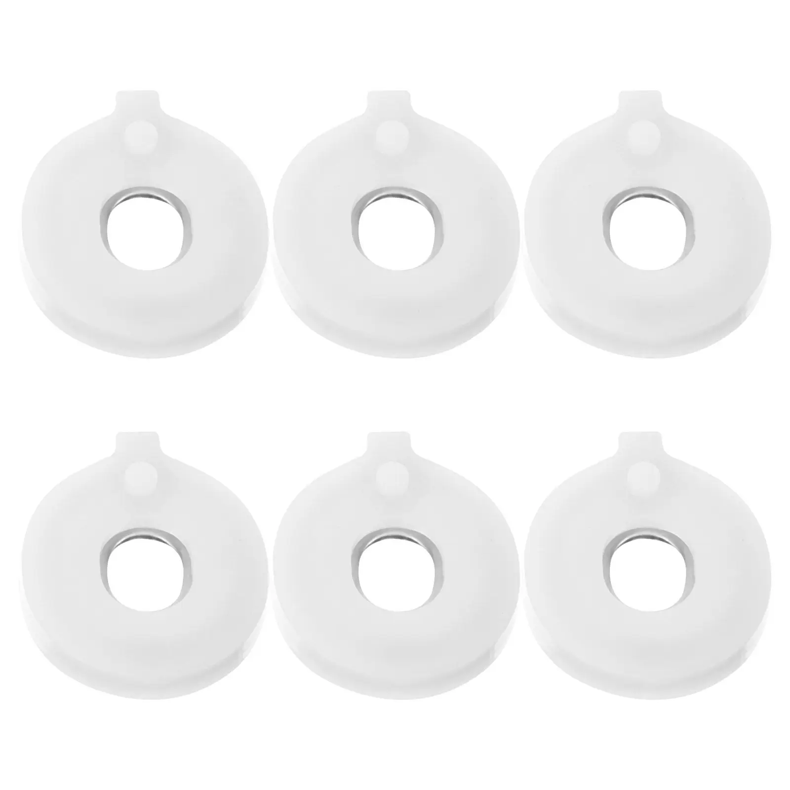 6Pcs Trumpet Valve Spring Gaskets Replacement Washers for Trumpet Repair Improved Sound Performance Spring Support Plates
