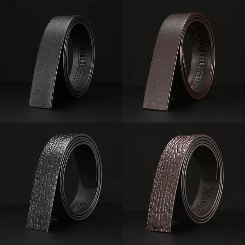 

100% настоящий ремень из воловьей кожи без пряжки, автоматическая пряжка, ретро-ремень, ширина корпуса 3,50 см