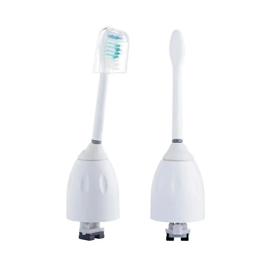 4 Pcs Replacement Brush Heads For Philips Sonicare E-Series Essence Xtreme Elite Advance CleanCare Screw-On Toothbrush Handles
