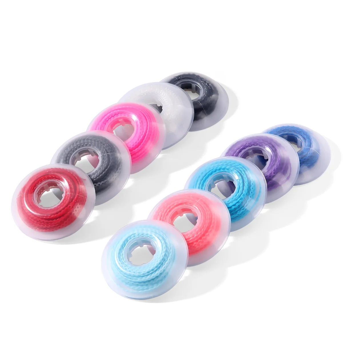 AZDENT Dental ortodoncia elástico Ultra Power cadena banda de goma largo/corto/continuo 15 pies/rollo Material de ortodoncia Dental