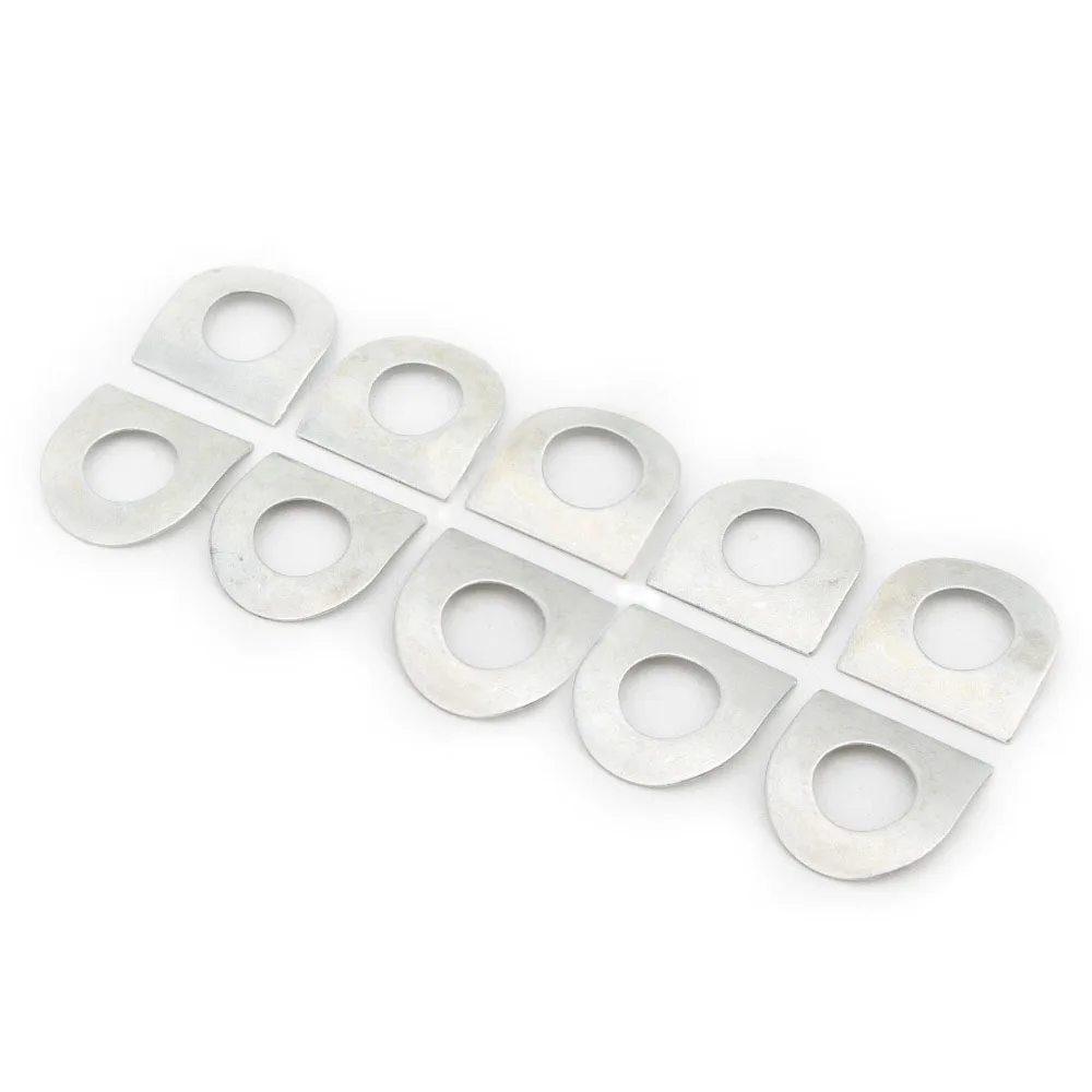 2024 Hot Sale 10 Pcs Foot Pegs Mount Kit Pins Floorboards Pedal Motorcycle Footrest Pads Brand New And High Quality