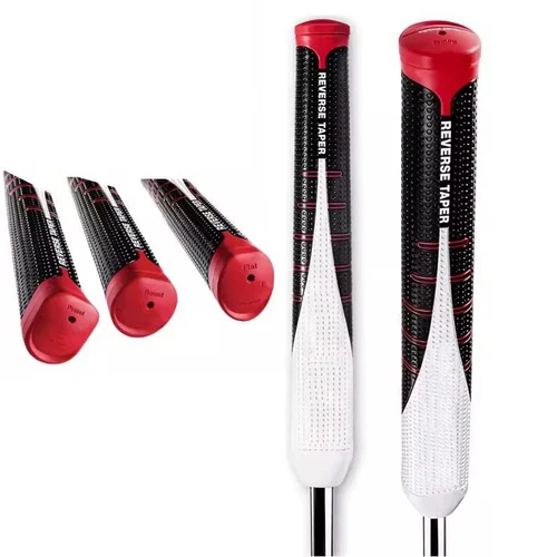 Nuevo Palos de Golf PU cono inverso redondo mano espuma Ultra ligero Putter agarre Golf Putter Grips medio/grande