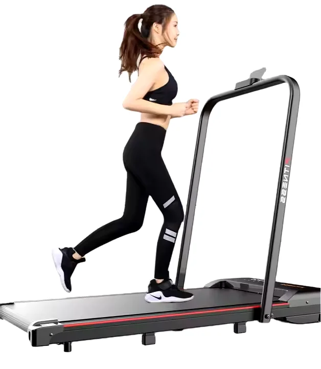 Home use fitness exercise mini running machine Motorized walking pad folding portable flat treadmill walking pad