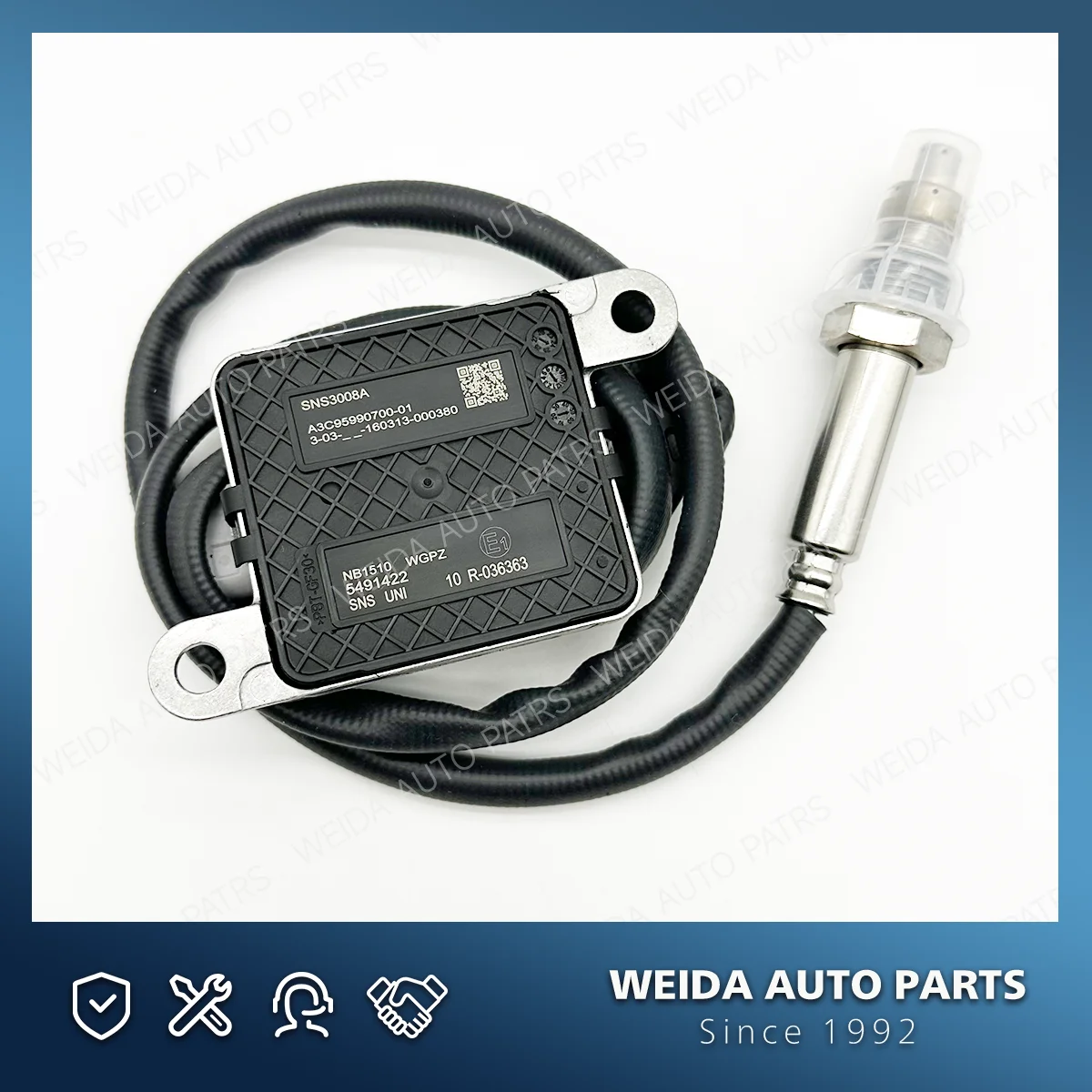 5491422 SNS3008A A3C9599070001  New Nitrogen Oxide Sensor Nox Sensor for Cummins Engine ISB 6.7