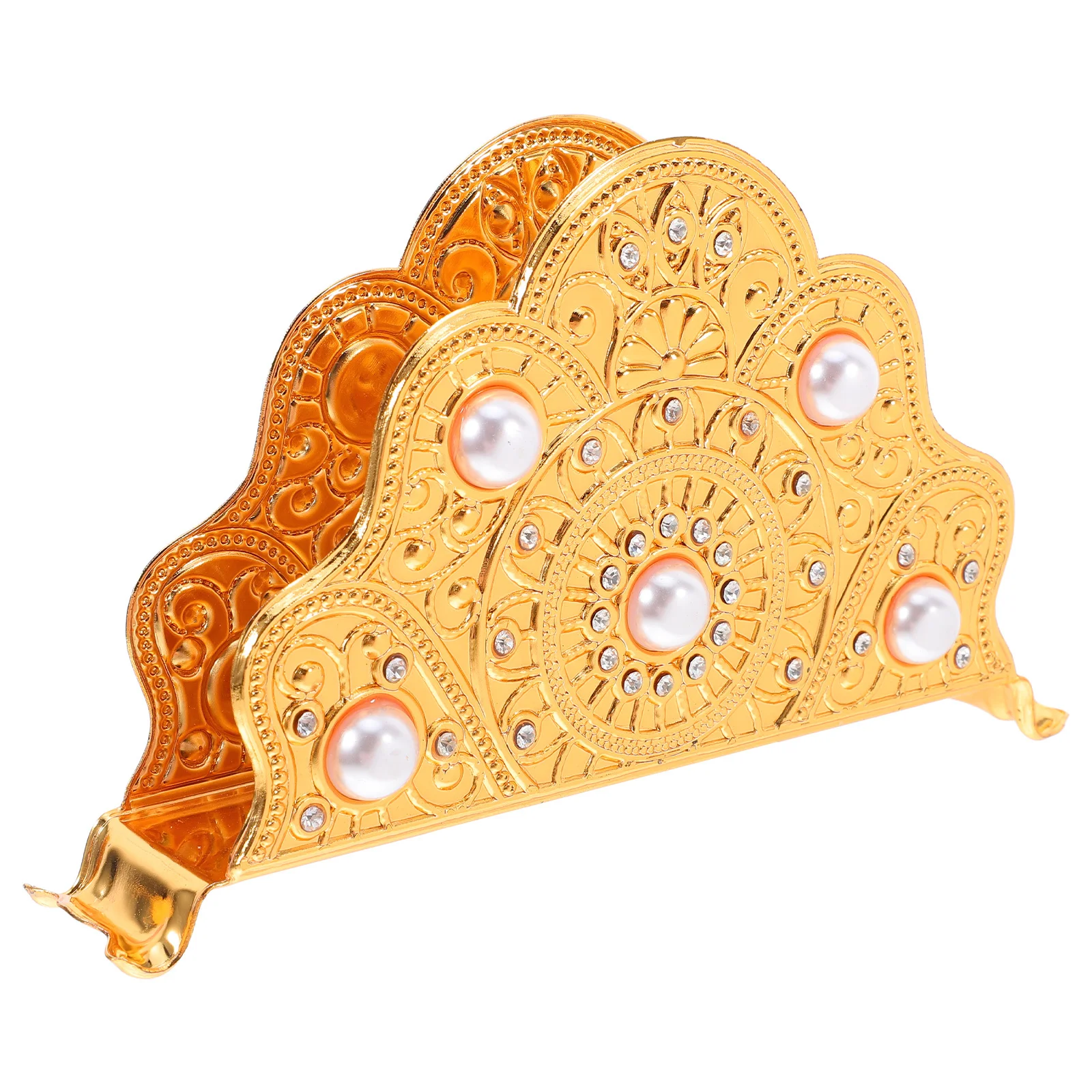

European Style Napkin Holder Iron Vertical Space-Saving Multi-Functional Paper Towel Stand for Home Hotel Restaurant