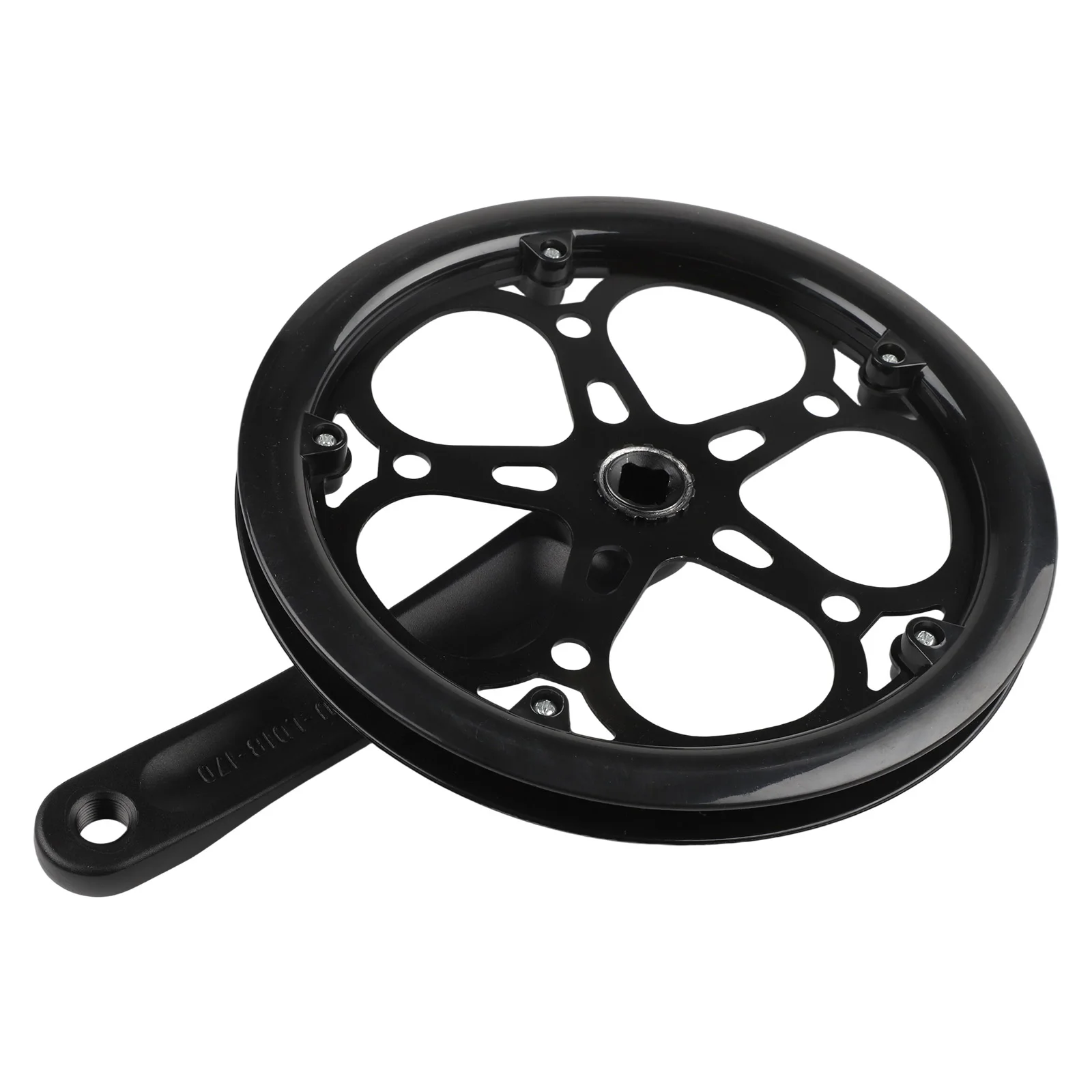 

Защитный диск для велосипеда, 170 мм, шатун, простая установка, пластиковый защитный диск, детали для скорости велосипеда, звездочка 52T для велосипеда