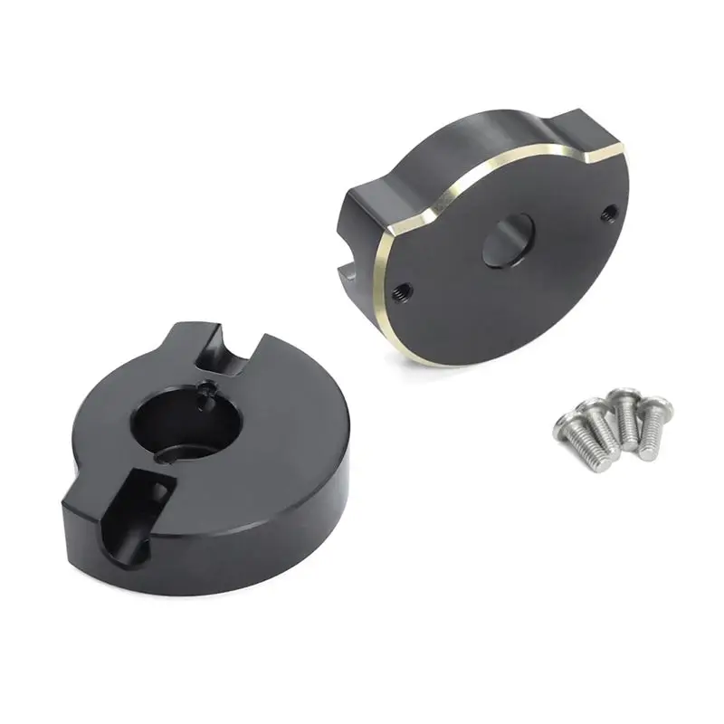 CYGJ-Brass Weight For 1/10 Scale RC Vanquish H10 Optic Car- Upgrades Accessory Parts Rear Axle Tube Cap