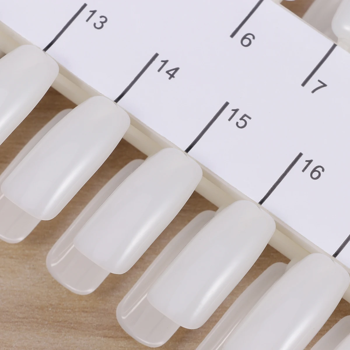 

24Pcs Acrylic Nail Color Palette Display Tool for Practice and Art Design for Professionals and Beginners