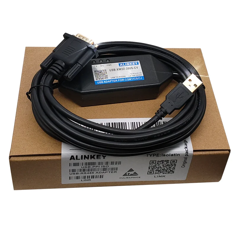 

CS CQM1 C200HE USB-XW2Z-200S-CV Applicable PLC Download Cable Programming Data Cable