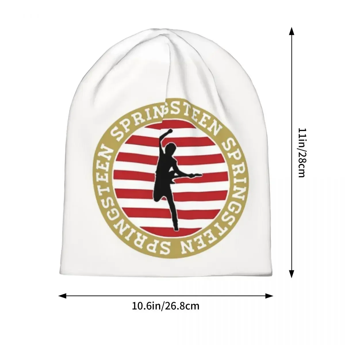 Bruce Springsteen Warme Strickmütze Hip Hop Motorhaube Herbst Winter Outdoor Beanies Hüte für Männer Frauen Erwachsene