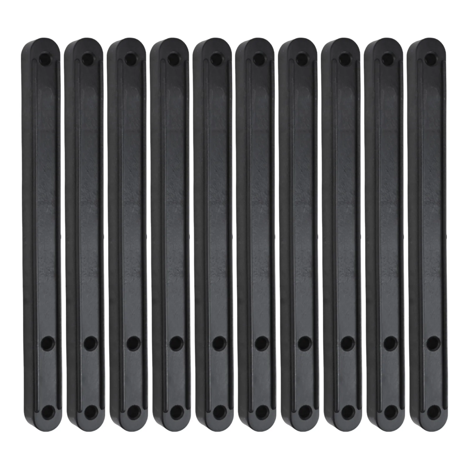 10 Pieces Plastic Drawer Slides Replacement Draw Runners 180 235 298mm Suitable for Drawers and Cabinet Grooves