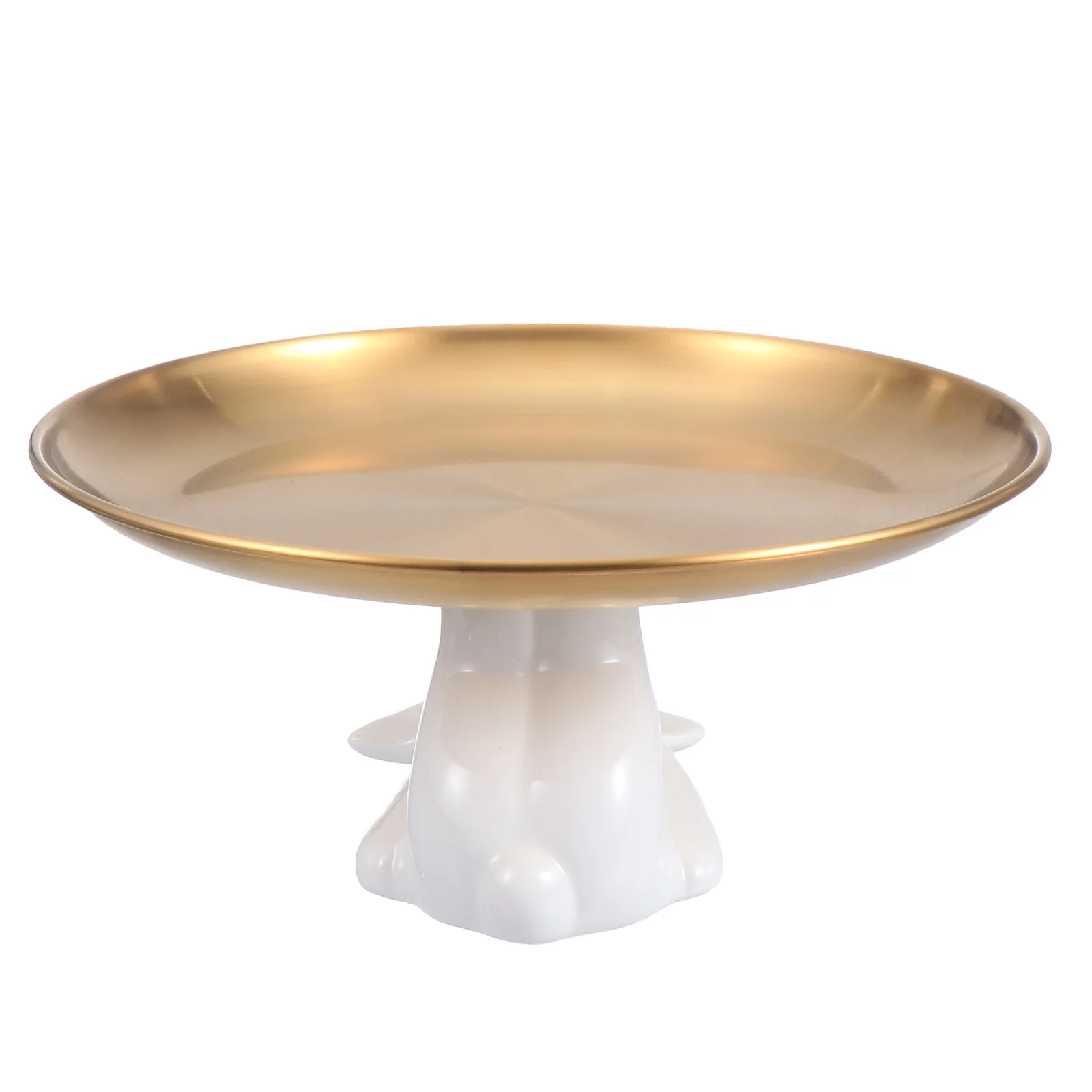 Display Stand Ceramic Rabbit Tray Serving Platter Ceramics Bowl Wedding Party Food Holder