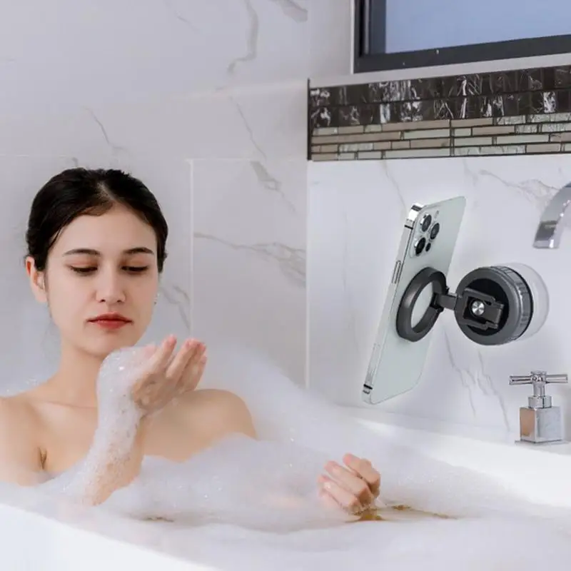 진공 전화 홀더 흡입 컵 전화 마운트 홀더 모바일 스탠드 접이식 크래들 브래킷 대부분의 스마트 폰용 360도 회전