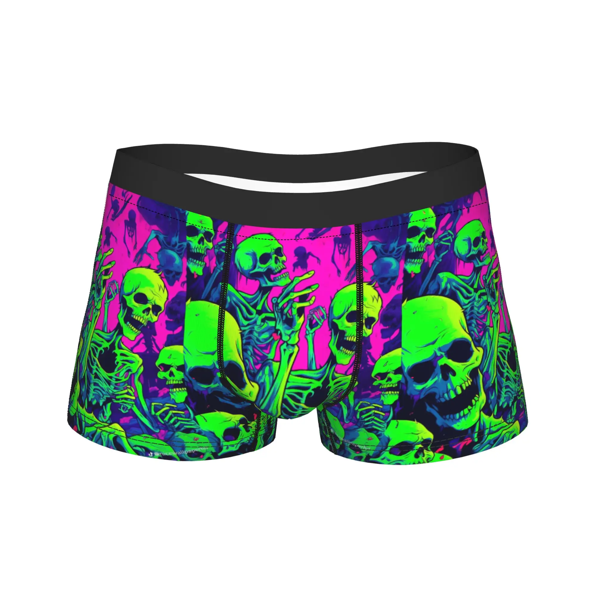 Green Grape Fruit Underwear  Custom DIY Trunk High Quality Men Panties Classic Boxer Brief Gift Idea