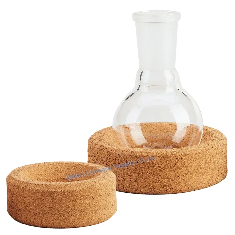 

5Pcs Diameter 80mm To 160mm Laboratory Flask Cork Stand Support Holder Round Bottom Holder for 50ml-250ml Flasks Pad for Support