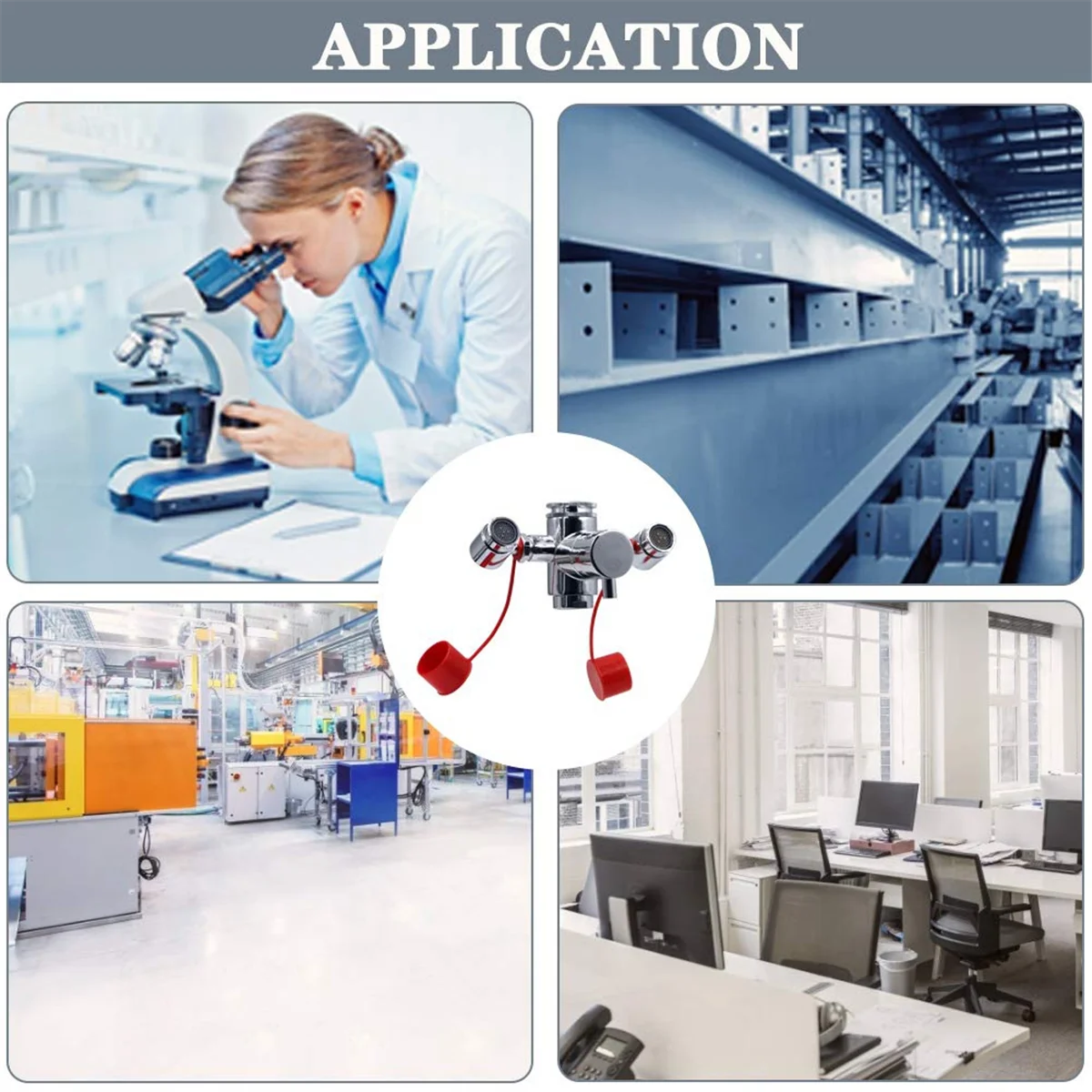 커버가 있는 수도꼭지 장착형 아이 워시 스테이션, 신뢰할 수 있는 응급 처치 아이 워시 유닛, 싱크대 부착용, 실험실, 공장