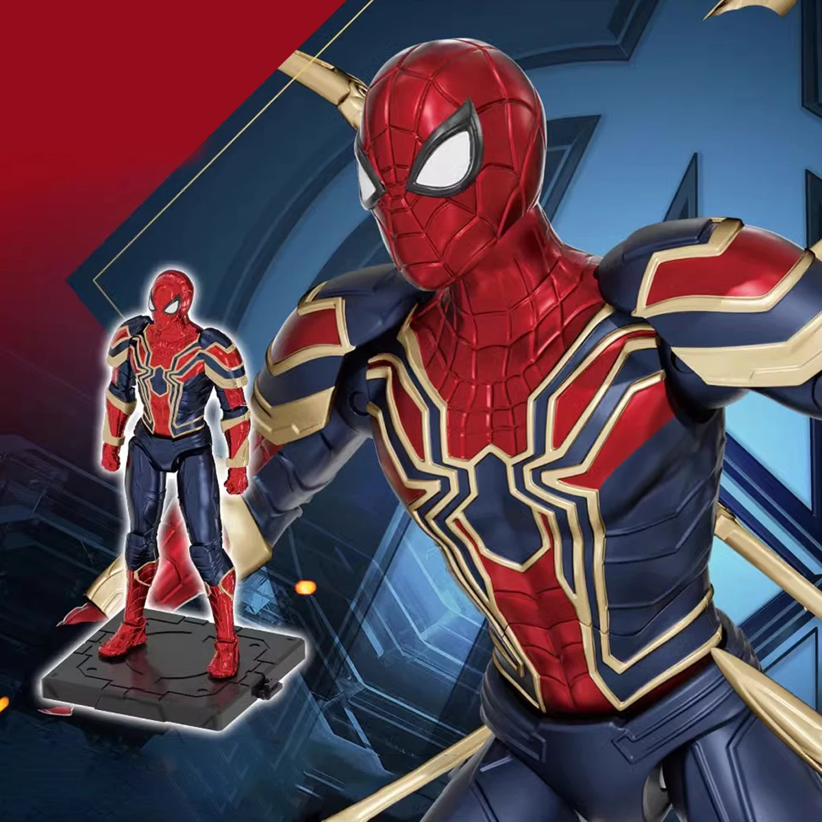 

HiPlay Fondjoy 1/12 Scale Infinity Saga Iron Spider MV24103 Model Kits