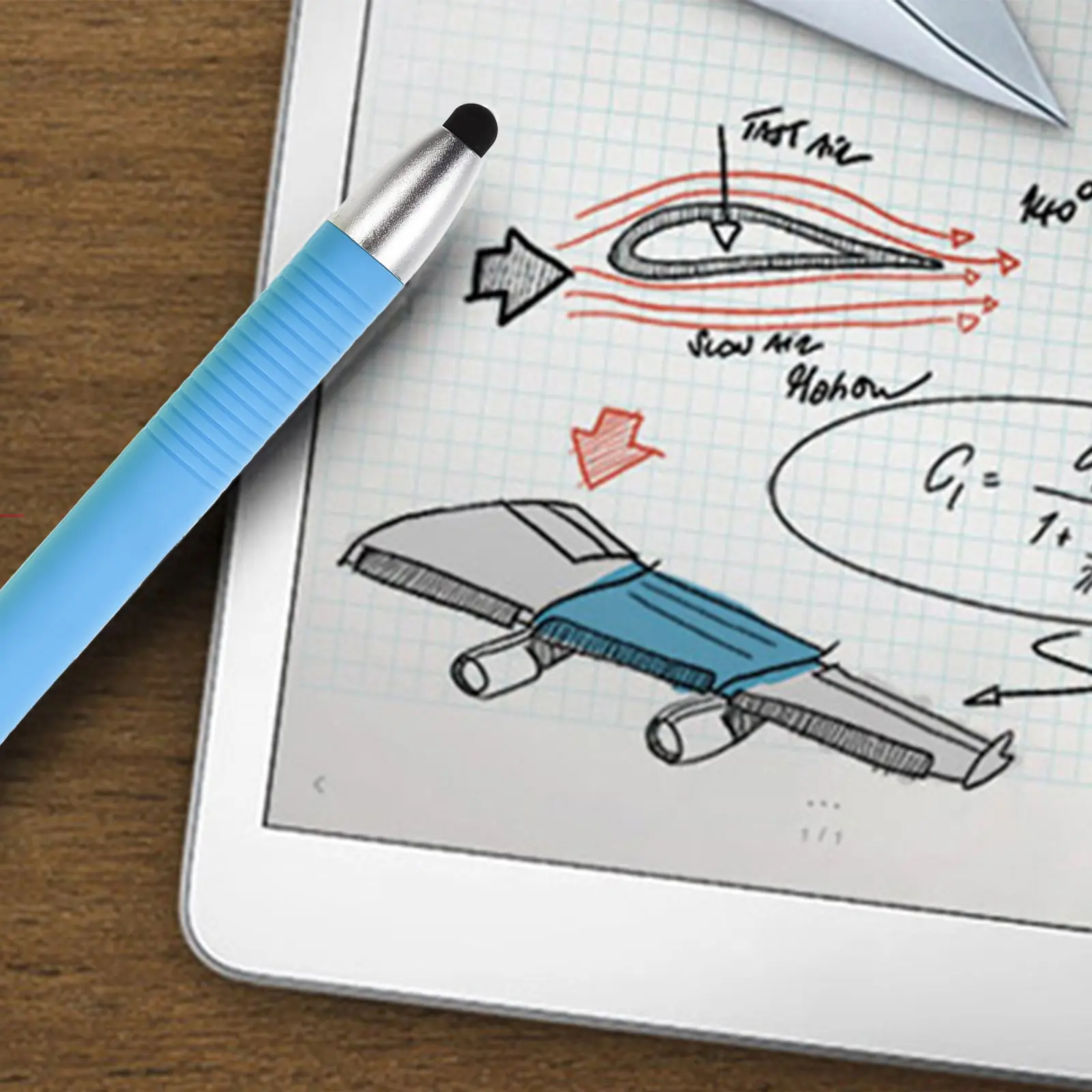 

2 Pcs Capacitive Stylus Pens Soft Tip Universal Touchscreen Drawing Writing Children Learning Phone Tablet Screen