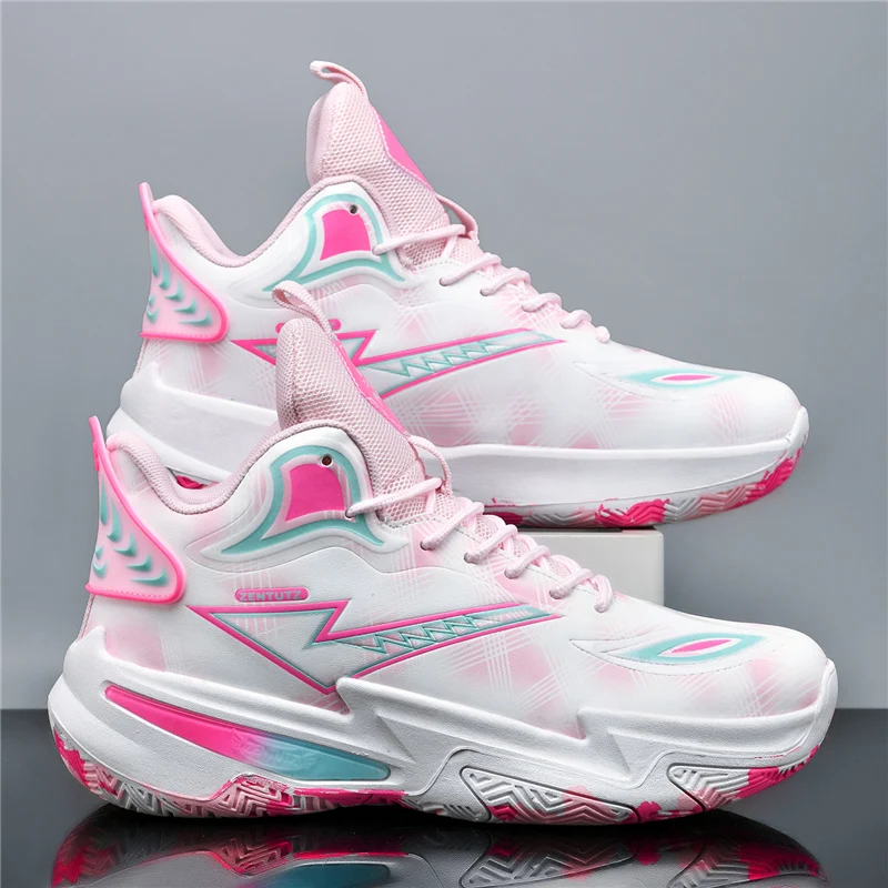 

Новые высокие баскетбольные кроссовки. Дышащая удобная спортивная обувь для мужчин и женщин. Повседневная студенческая обувь для спортсменов.