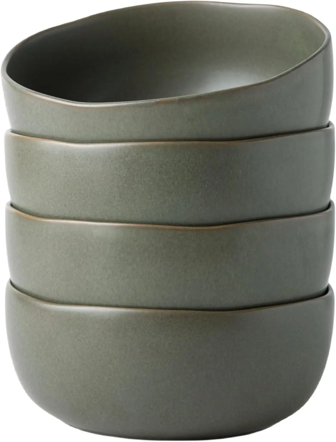 

Stoneware Cereal Bowls for Kitchen, 28oz Large Ceramic Soup Bowls Set of 4 for Meal,Snacks,Soup, Oven, Microwave&Dishwas