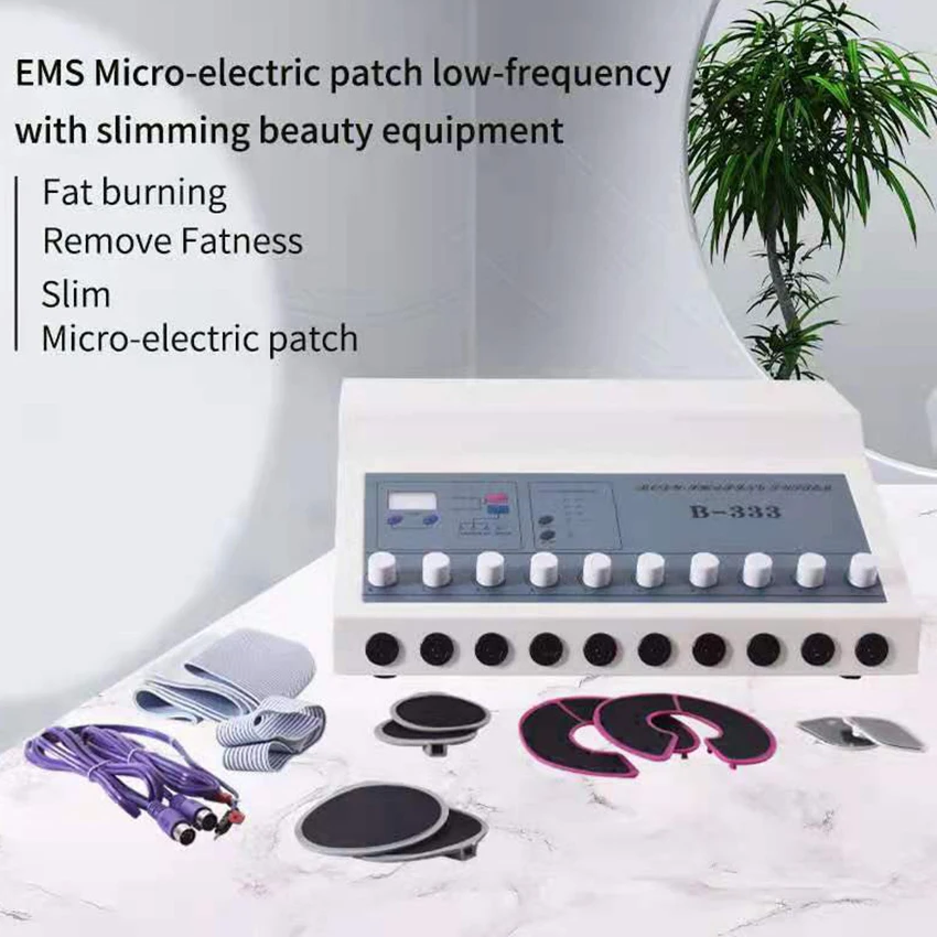 Weight Loss Machine Electric EMS Muscle Stimulator Abdomen Vibration Electrostimulators Body Ssculpting Massager