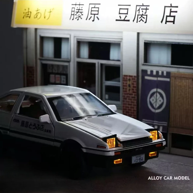 1:30 Toyota AE86 modèle de voiture en alliage moulé sous pression garçons jouets voitures retirer objets de collection modèle de voiture pour enfants