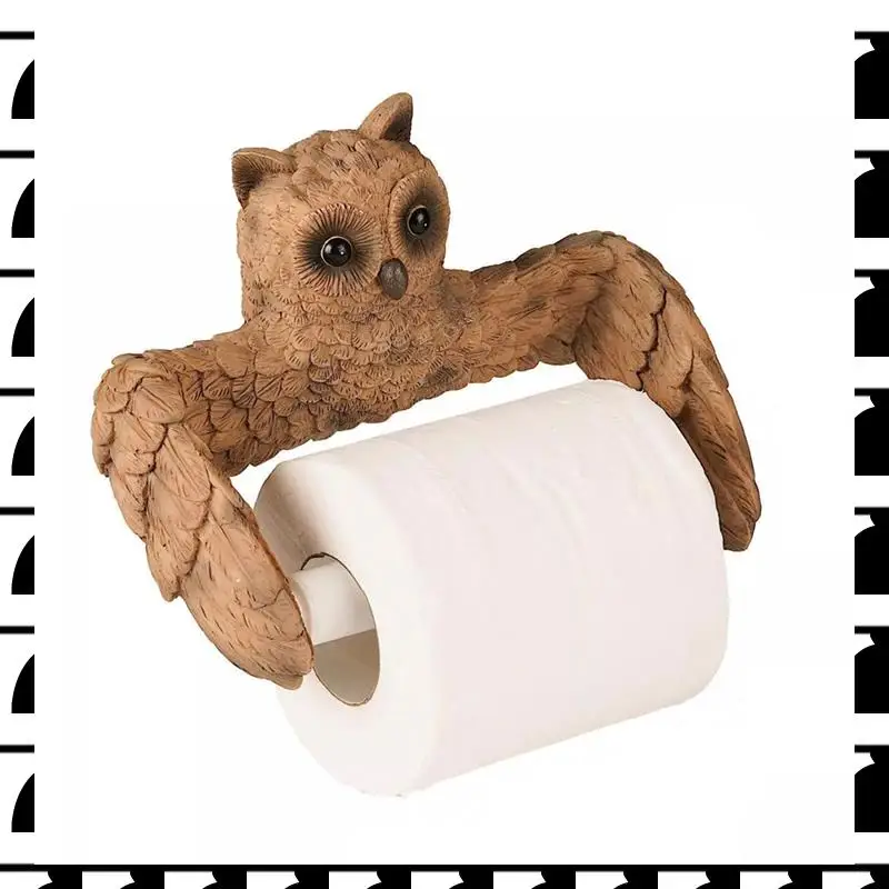 

A44U Новинка Держатель для туалетной бумаги с совой Держатель для туалетной бумаги для домашнего использования в туалете