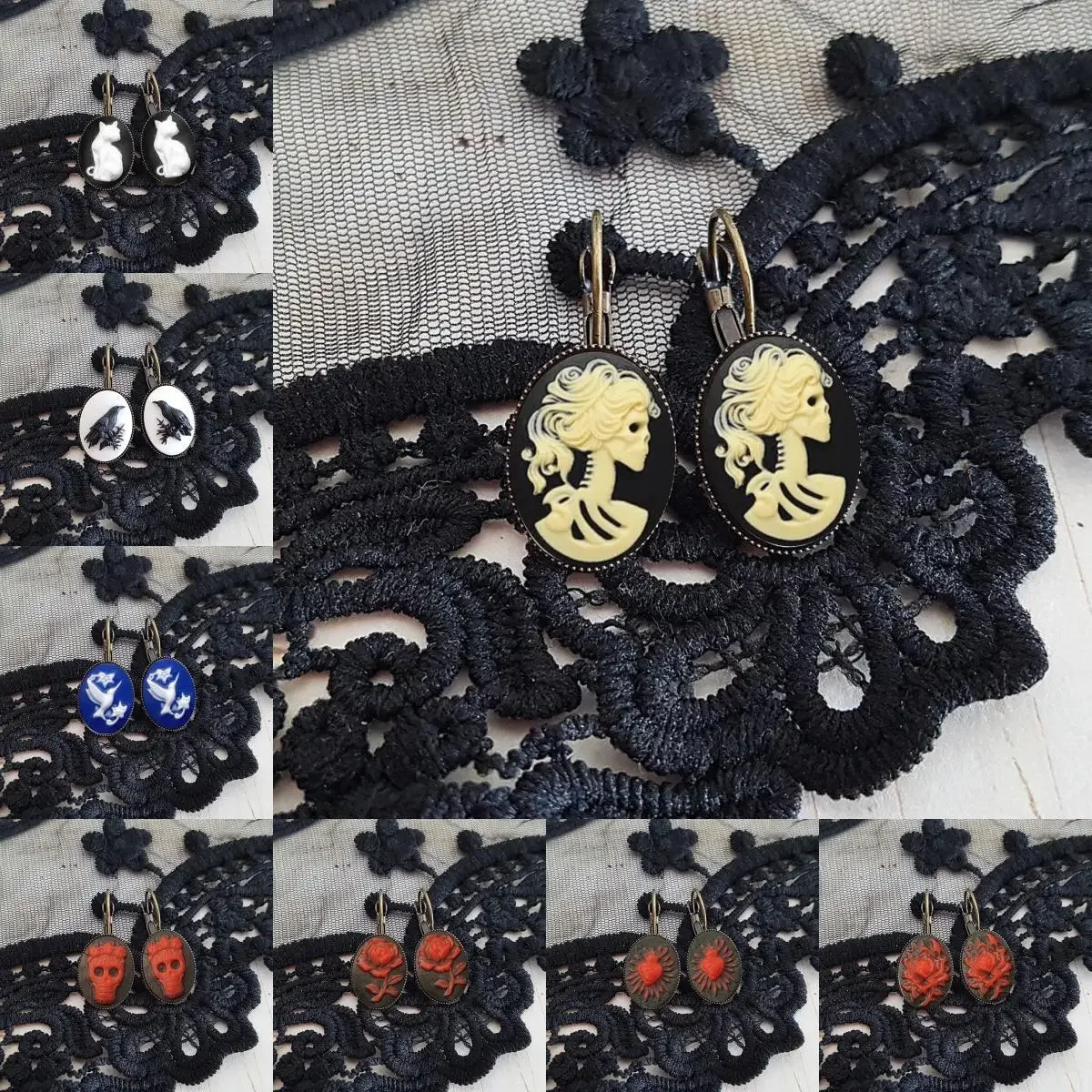 Gothic Cameo Bronze…