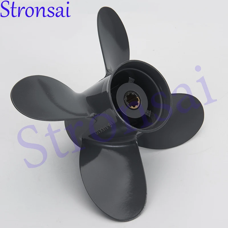 

Пропеллер 4-лопастной 9 1/4X10 58134-ZV4-010AH для подвесного двигателя Honda Yamaha BF8D BF9.9D BF9.9 BF15A BF15D BF20 8 шин лодочного двигателя